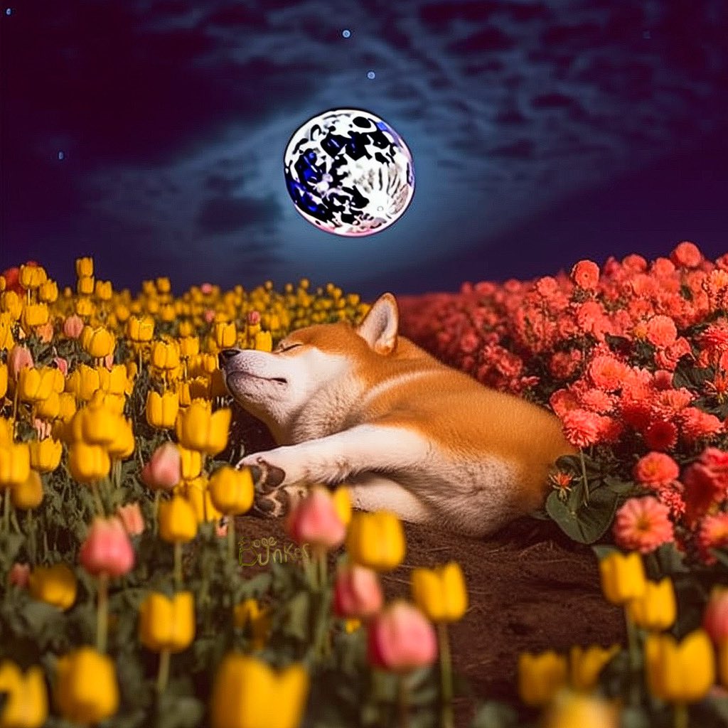 DOGEbunker's tweet photo. 🥱 #dogecoin 🥰🌸😴 $doge 
💤 #GoodVibesOnly 🌼 ✨ 
🐕 #doge 💤 #BeHappy 🌺 https://t.co/bbfDgWHpwG