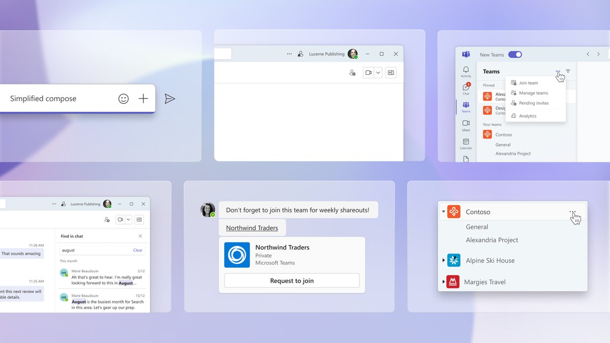 UMAEmprende's tweet photo. Microsoft Teams se renueva por completo, con grandes mejoras de rendimiento https://t.co/0GF7Sv7SEc https://t.co/PdErzfrTZZ