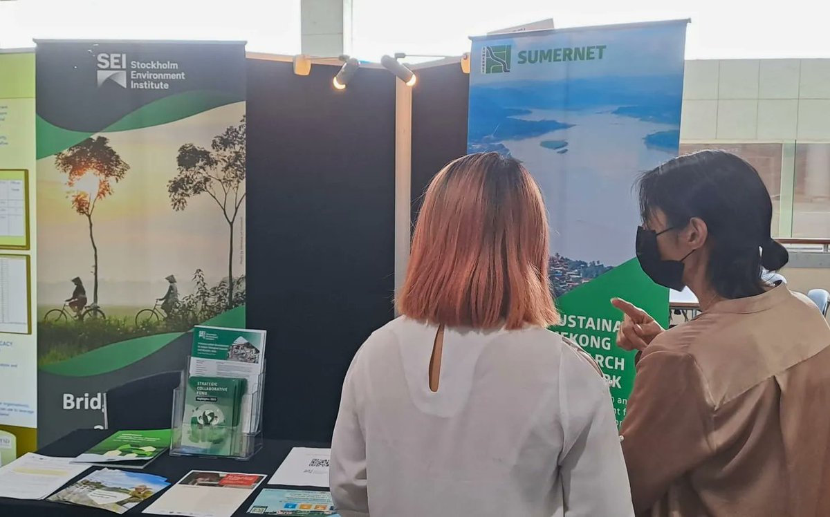 SEI_Asia's tweet image. SEI Asia took part in the 10th Asia-Pacific Forum on Sustainable Development, connecting with other organizations in the region &amp;amp; working towards accelerating the implementation of the #SDGs in the remaining years to 2030.

#APFSD2023 
cc @OConnorNiall @liangyin0816 @Variya_SEI