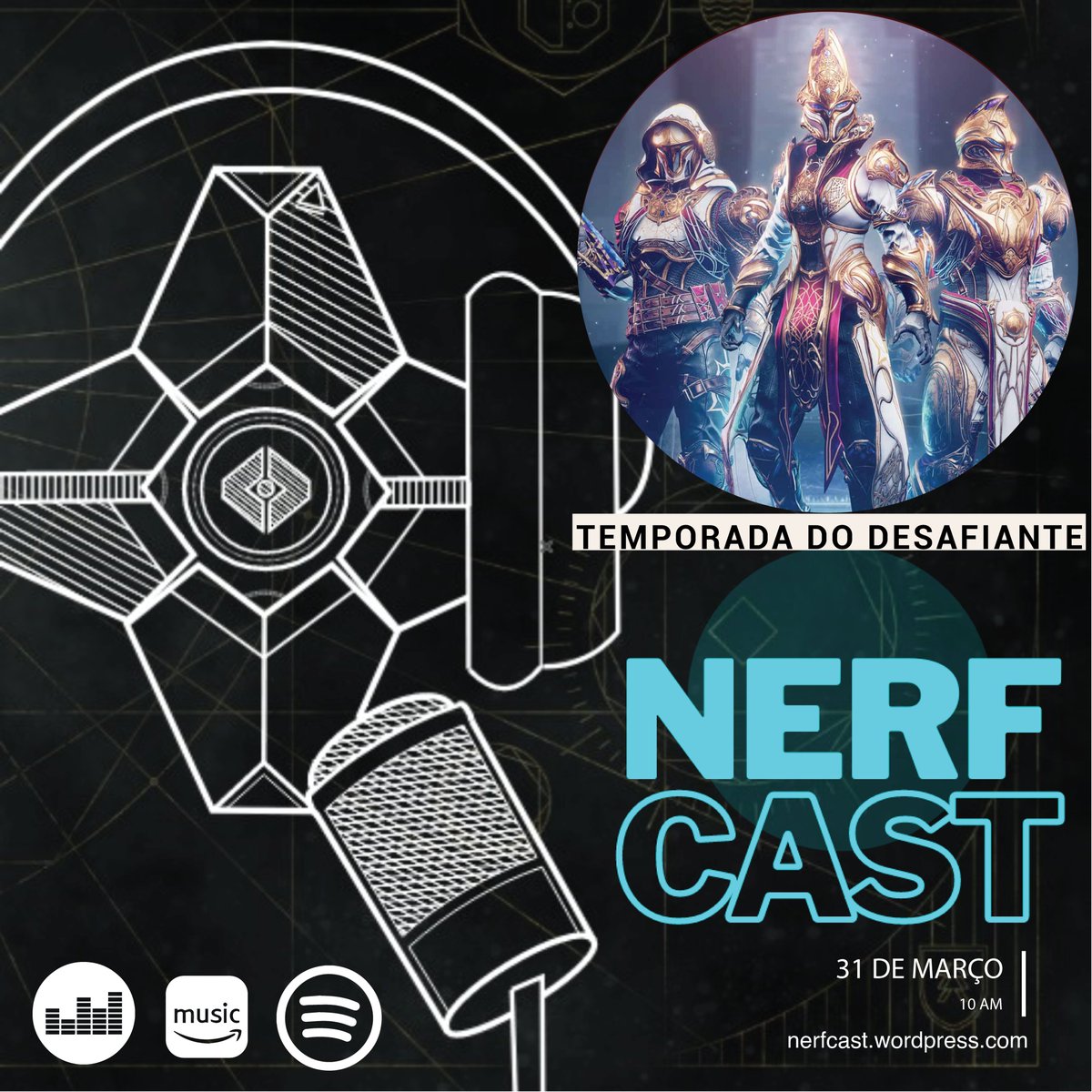 Nerfcast_'s tweet photo. Neste episódio NerfCast falamos sobre o novo conteúdo Sazonal a Temporada do Desafiante. Pra isso contamos com a ajuda do nosso amigo e ouvinte Gabriel Linhares, bi campeão dos desafios do NerfCast.

Episódio Sexta-feira às 10am
LInks na Bio

#NerfCast #Destiny2 https://t.co/YgpnuqvbsN