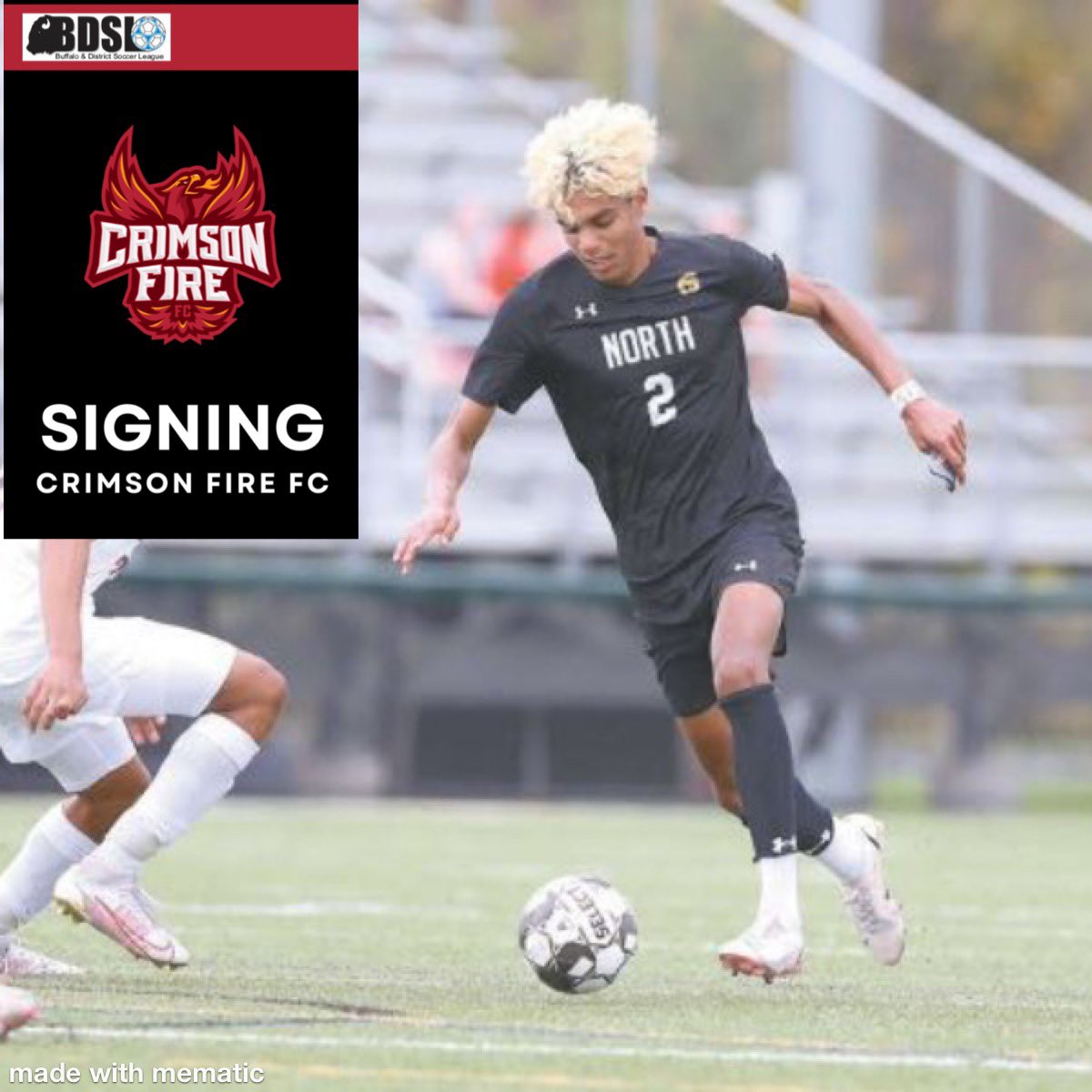CrimsonFire_FC's tweet photo. Our final signing:

We welcome Chase Dade 6’4” Defender from the WNY Flash Academy/Williamsville North

The Junior racked up 7 goals 9 assists this past fall.

Dade also represented the WNY Flash on Team East in the ECNL National Selection Game in Florida back in January https://t.co/aQafQ2qmtW