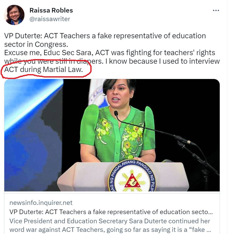 JoselitoRoque4's tweet photo. May party-list na pala noong Martial Law... https://t.co/lvh9hX041S