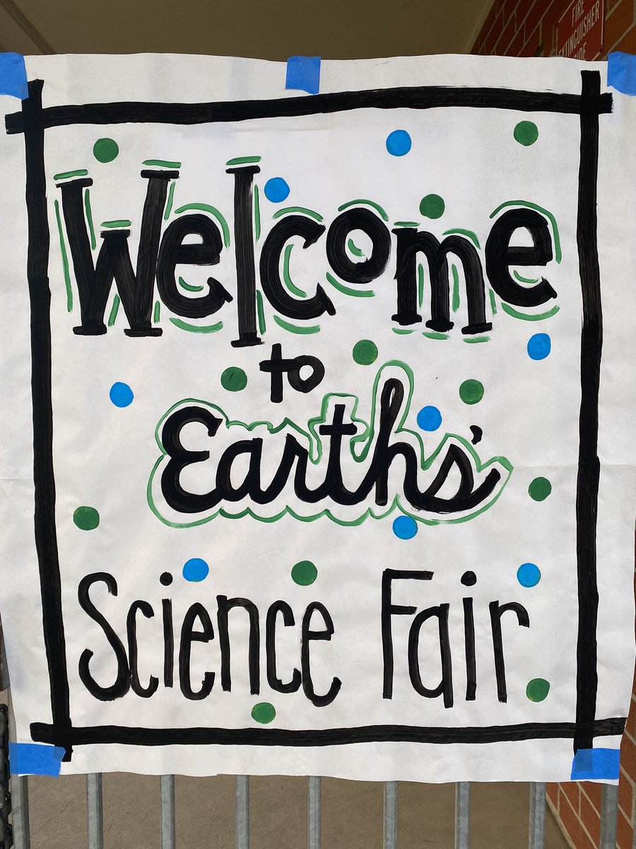 It’s the EARThS Science Fair! Come on by to see the great work of our many Gecko scientists.