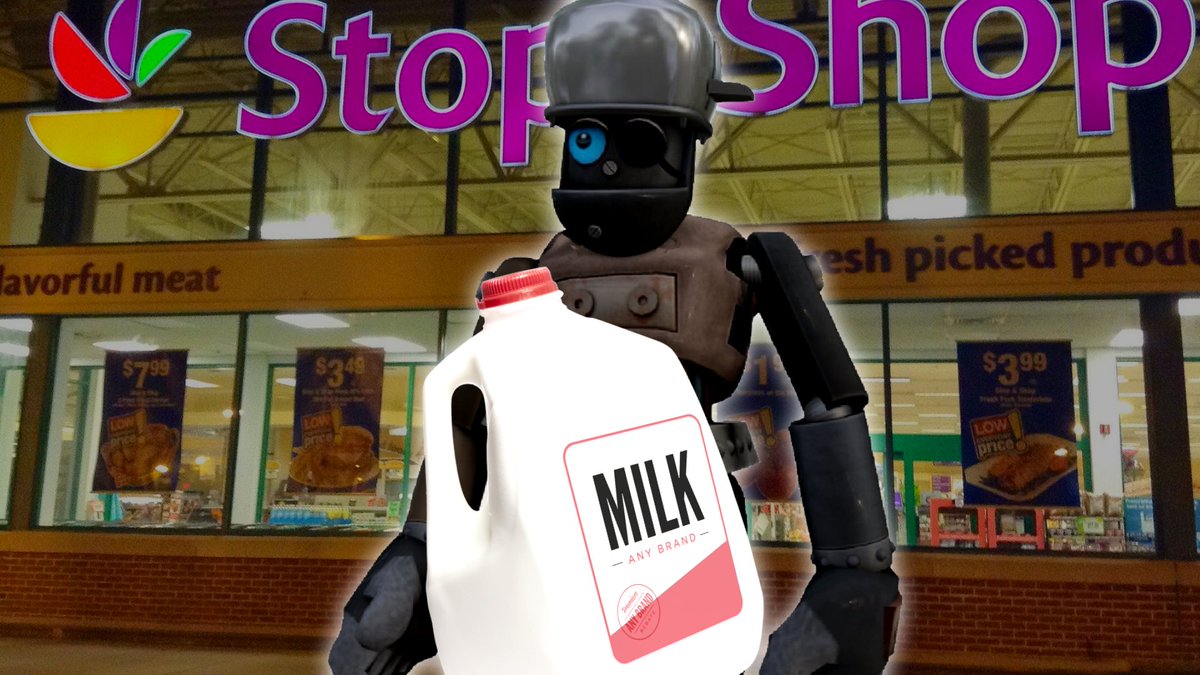 DKMetalHead's tweet image. hey guys I&apos;m back

the line for milk was really long