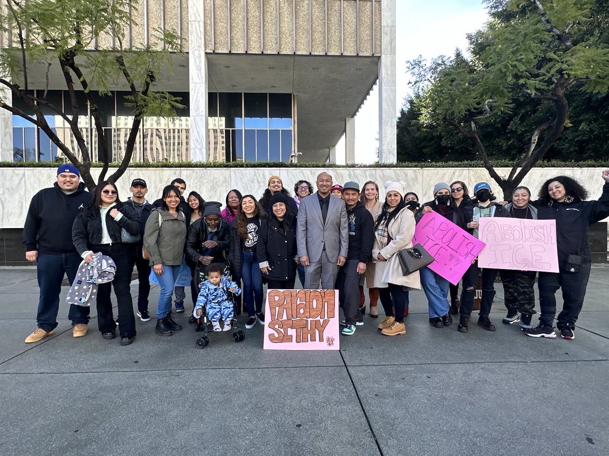 CIYJA's tweet photo. @GavinNewsom @CAgovernor #keepsithyhome! You have the power to pardon Sithy! He belongs with his family. 

Community will continue to advocate with him for his pardon! https://t.co/uLWr2Octf7