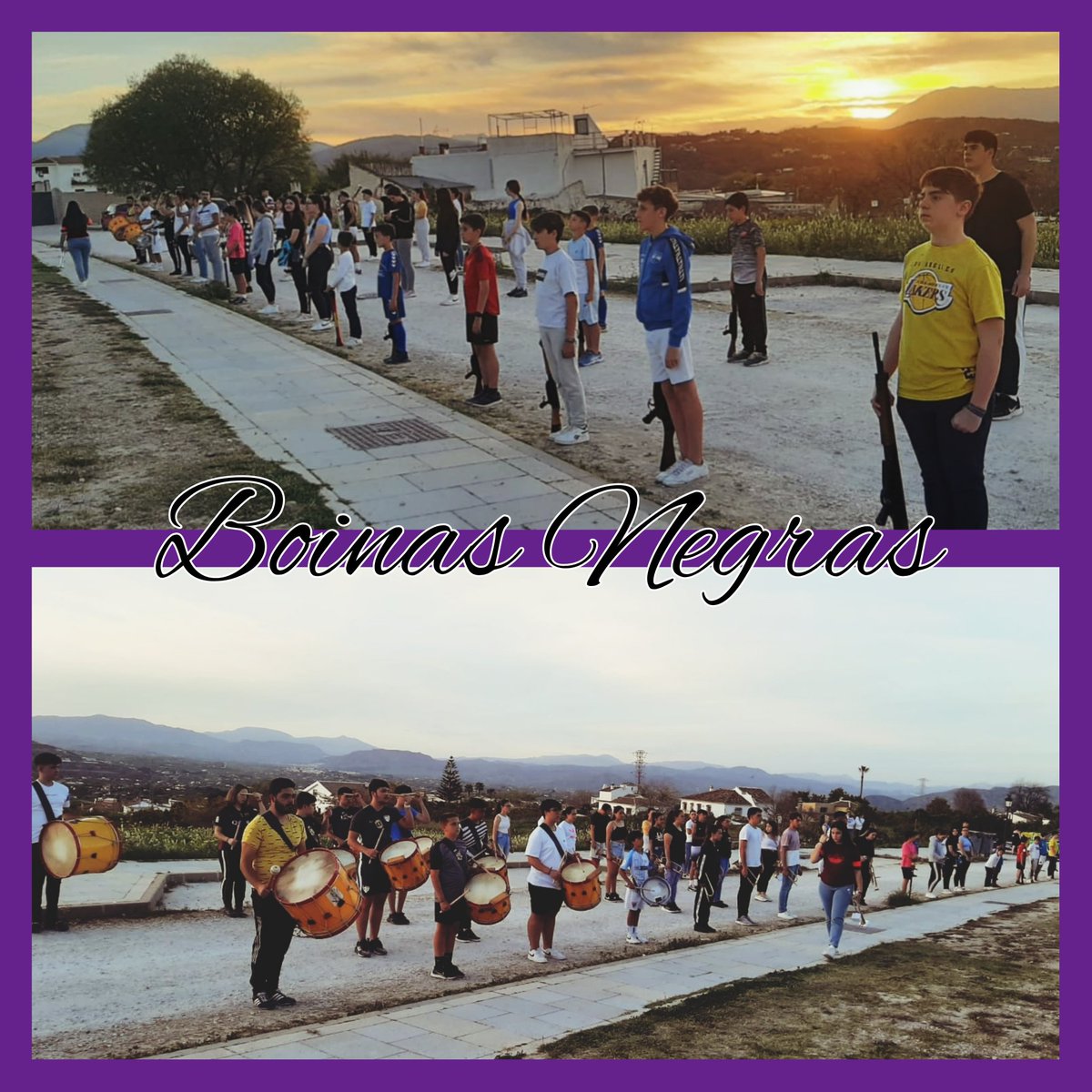 Boinas_Negras's tweet photo. Atardeceres con encanto...
Entregados al máximo para lo que nos viene.
#SemanaSanta2023 
#moraosalh https://t.co/cSvLEeibCT