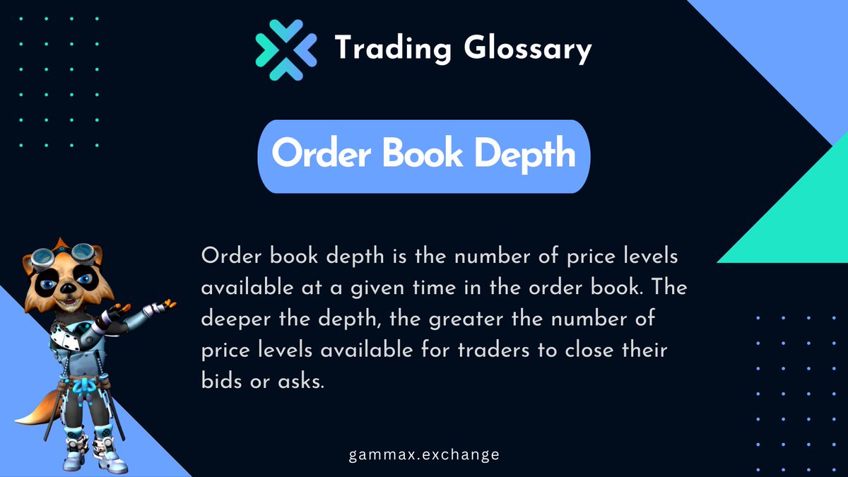 💡#CryptoGlossary: What is Order Book Depth 📖 in #trading?

More details 👉 buff.ly/3kibwJO 

#cryptocurrency #crypto #cryptotrading