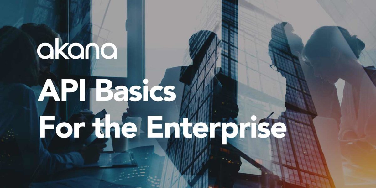 AkanaAPI's tweet image. You need to use APIs to connect applications and data. Here's how to use APIs to your advantage in the enterprise >> ter.li/7uzbgn
#apibasics #enterpriseapis