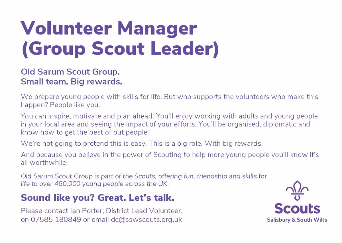 The Scouts: Salisbury & South Wilts tweet media