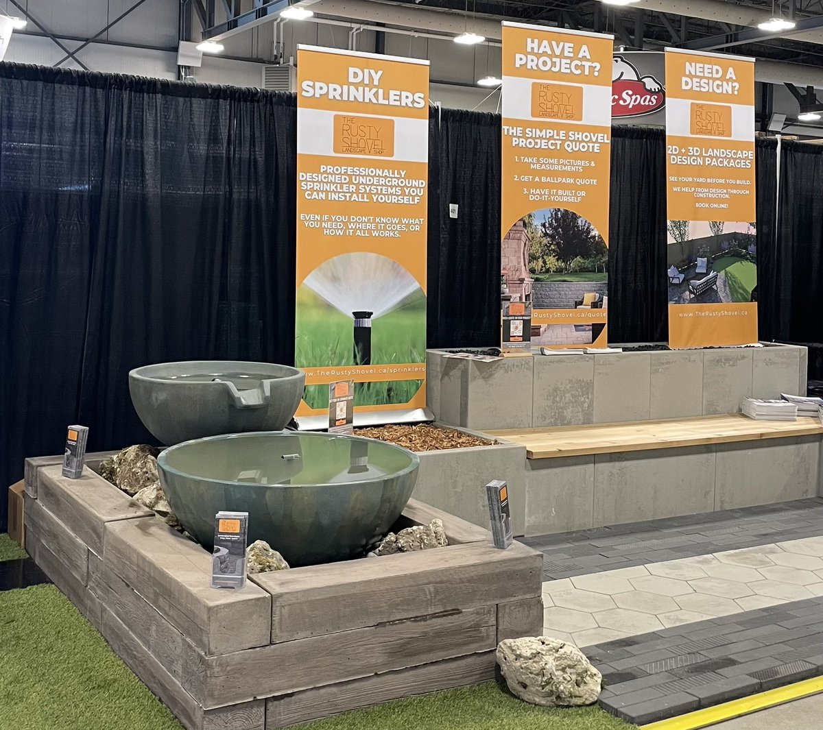 Exhibits almost ready for the 45th #YQR <a href="/springhomeshow/">Spring Home Show</a> As the temperatures finally start to warm, you still will not be able to do much in your backyard this weekend. Perfectweekend to come to the International Trade Centre at #REELDistrict to take in our show. <a href="/ReginaRegionHBA/">Regina & Region HBA</a>