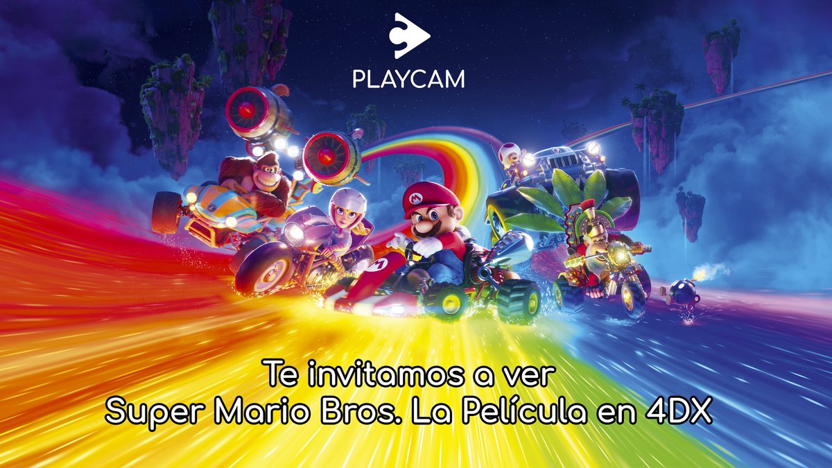 ElDanyBoss's tweet photo. IT´S A ME, MARIO!! 🍄🍄

Lánzate a ver #SuperMarioBrosMovie / #SuperMarioBrosLaPelícula en 4D :D 

Síguenos en nuestras redes sociales y da RT para participar. 

Muy pendientes #Playfans. 😉 https://t.co/oLNTgIYNUe