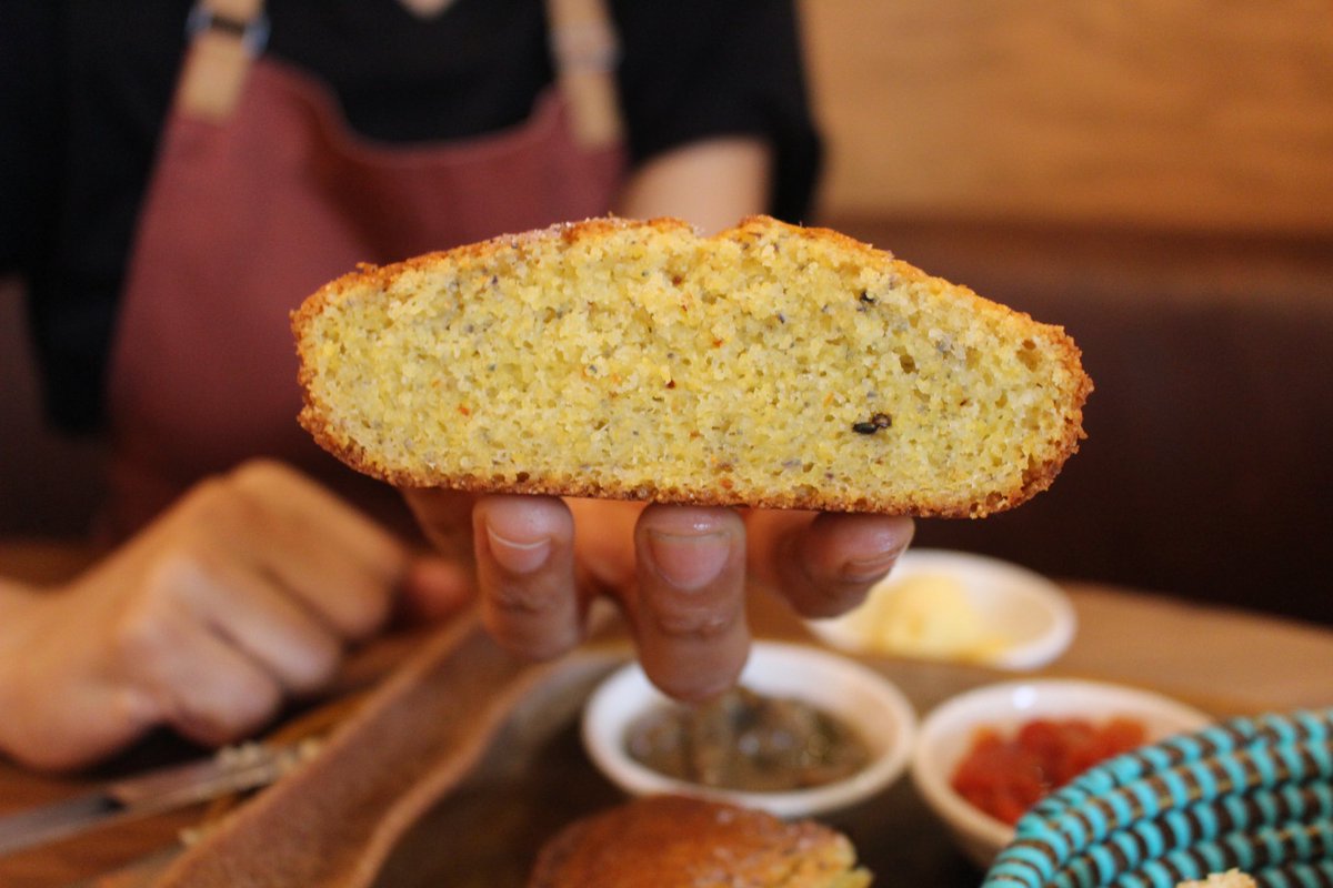 The blue masa in our housemade Blue Cornbread gives it an elevated flavor that just works. 

#havandmar #chelsea #nyc #newrestaurant #cornbread #comfortfood #goodtimes #deliciousfood  #chelsearestaurants #foodie #nycfoodie