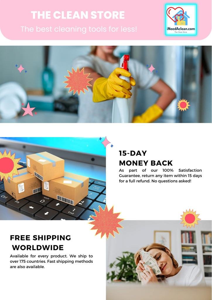 iNeedAClean's tweet photo. At #iNeedAclean you get the best #CleaningTools for the best price As well as many more perks &amp; benefits!

https://t.co/TmqbzmgMlX

#CleaningProducts #CleanHouse #CleaningSupplies #CleanHome #CleanKitchen #CleanBathroom #CleanWindows #CleanBedroom #CleanCar #TheCleanStore https://t.co/hkd84kyMgB