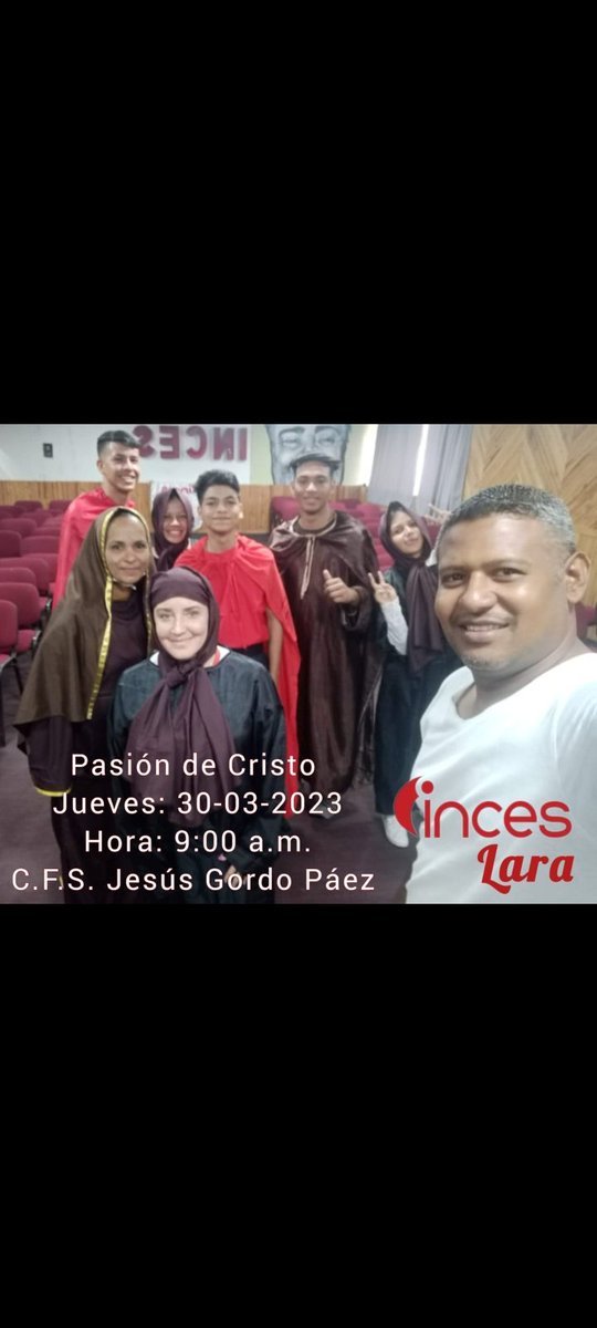 MerlyColteatro's tweet photo. El estado Lara realiza vía Crucis, grupos de teatro estudiantil https://t.co/e0fbKAyTFB