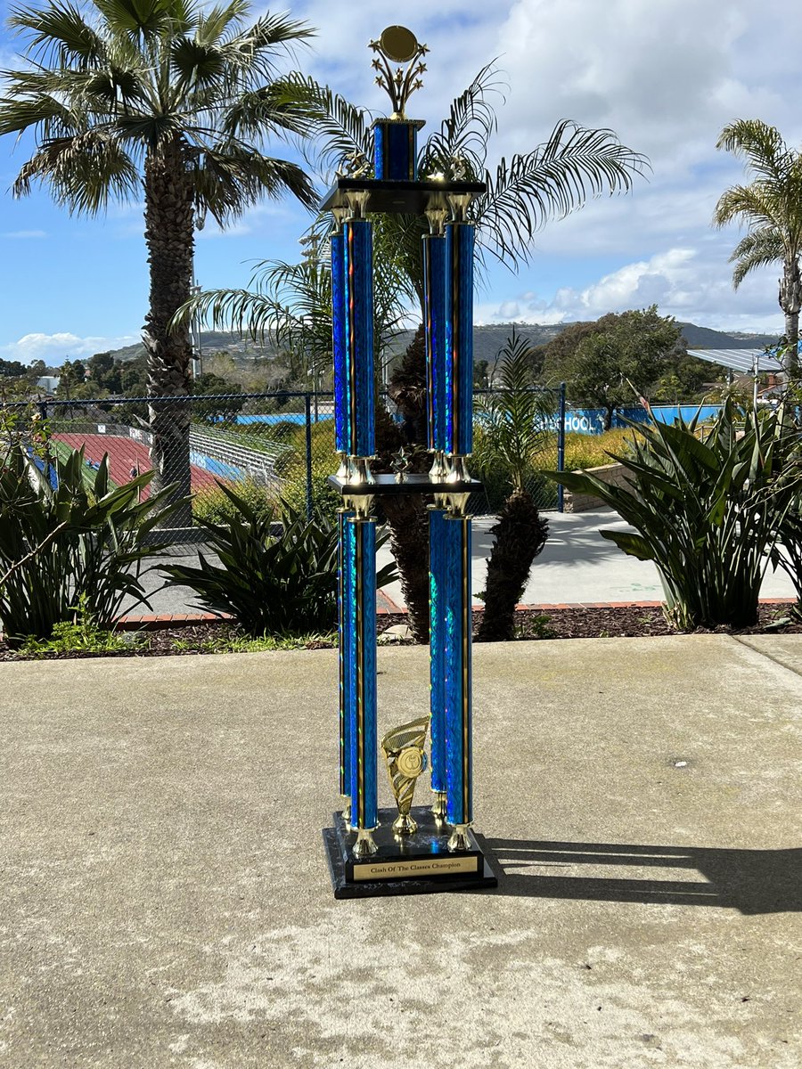 tritonprincipal's tweet image. Hey, Dana Hills students! 📣 It's the ultimate showdown tomorrow at the Pep Rally as Clash of the Classes Week comes to a close. Who will take home the BIG trophy? 🏆 Let's show everyone what Dana Hills is made of! 💪🏼 #connectandinspire #DanaHills #ClashOfTheClasses #SpiritWeek