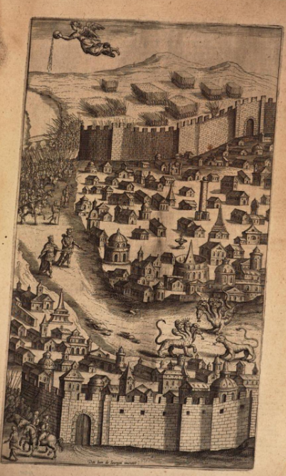 bruscalamar's tweet photo. Juan de Jáuregui dibujó a principios del siglo XVII 24 grabados espectaculares para el monumental libro sobre el Apocalipsis del jesuita Luis del Alcázar. El significado que revelan tres de estos grabados acerca de la concepción apocalíptica del jesuita es muy interesante. HILO👇 https://t.co/u1AxTd2BIi