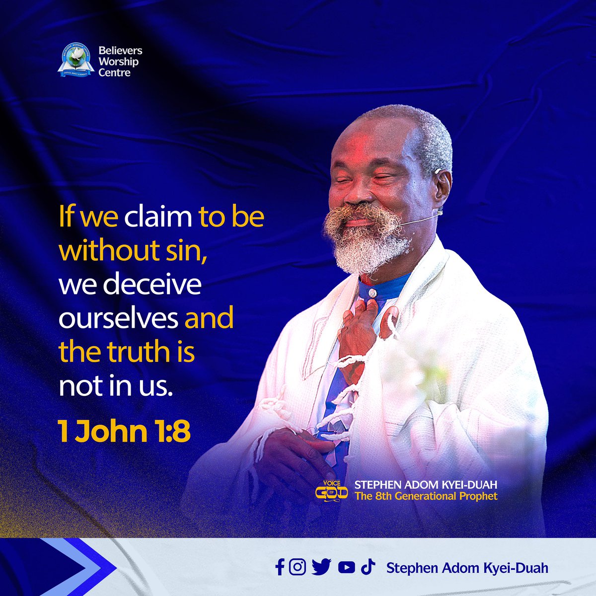 Adom ooo Adom ara kwa
#aloneagainstrome
#bompataadansi
#thenightofrecognition
#stephenadomkyeiduah 
#philadelphiamovement 
#believersworshipcentre 
#secondchancetv 
#gracehour
#learnfromtheprophet
#dumbfoundingtestimonies