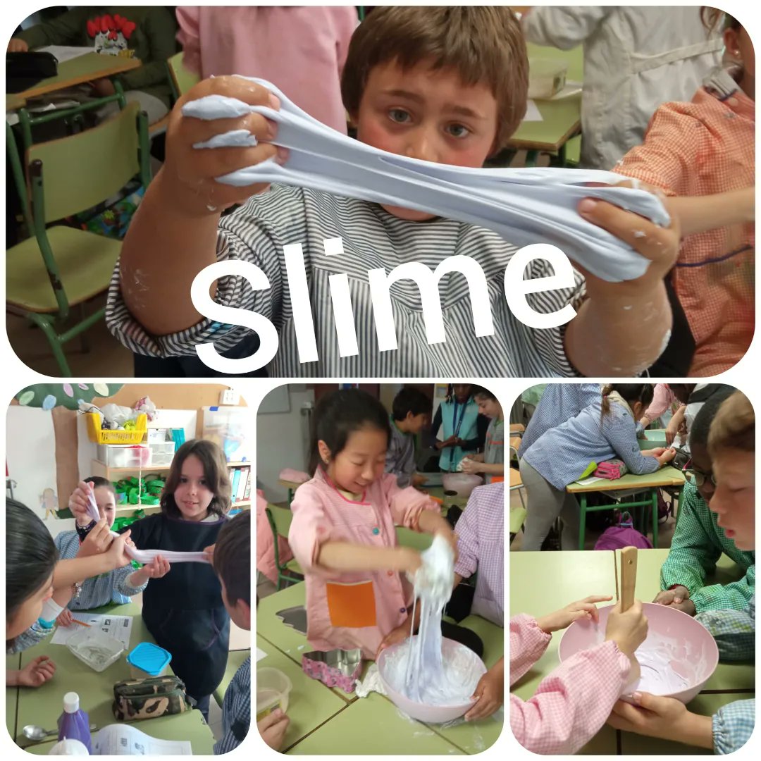 EscolaJOR's tweet photo. Finally, 4th grade students have made Slime during the last 2nd term lesson of Science ! 🎉🤩🥳
@InnovacioE @educaciocat @EplusCatEdu
#CETE+ #projecteGEP #EMAILC https://t.co/sDMyQlmeYR