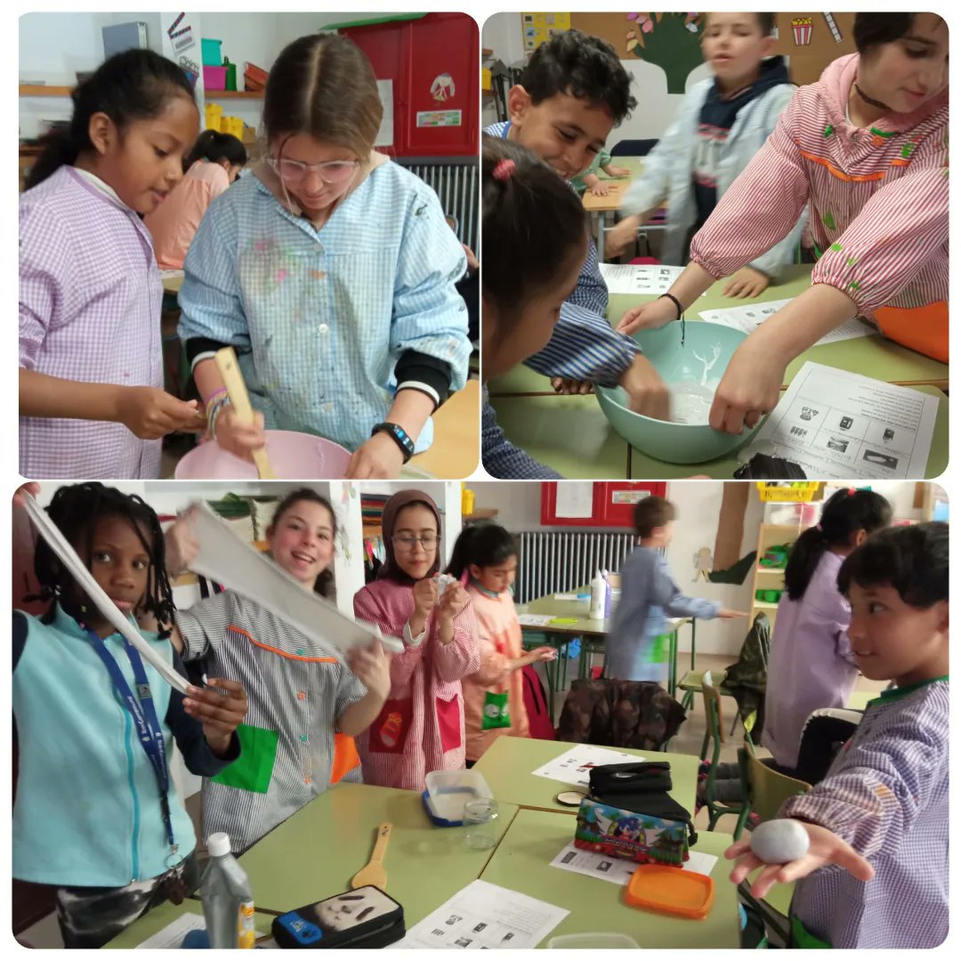 EscolaJOR's tweet photo. Finally, 4th grade students have made Slime during the last 2nd term lesson of Science ! 🎉🤩🥳
@InnovacioE @educaciocat @EplusCatEdu
#CETE+ #projecteGEP #EMAILC https://t.co/sDMyQlmeYR
