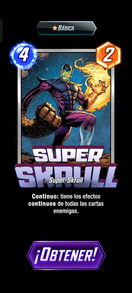 KaBuTTo__'s tweet image. Nuevas cartas  #Pool4 y #Pool5 de #MarvelSnap #Mbaku #Orka #SuperSkrull