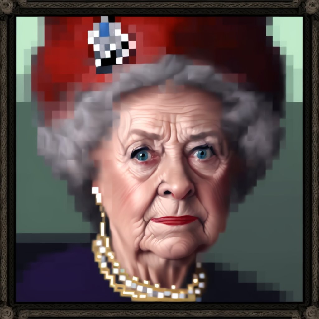 QueenEDAO's tweet photo. Our Eternal QueenE as viewed by @midjourney Bot https://t.co/SNsTt0oHyG