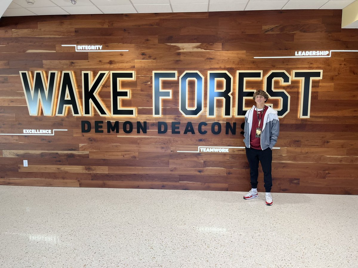 brady_stober's tweet photo. Had a great day today @WakeFB thank you to @CoachR_Wake @CoachClawson and @CoachCoryMartin  for a great experience making me feel welcomed!! @coachglass52 @natoli14 @HickoryFB @QBHitList @QBC_Charlotte https://t.co/eqYPnh0xnk