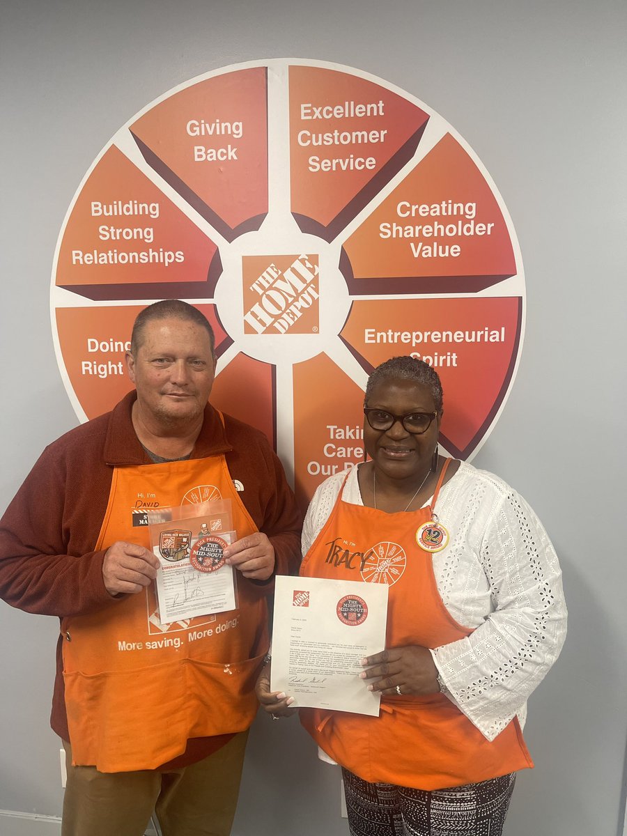 <a href="/HDDistrict132/">Home Depot D132</a> presenting our Store Manager, David Alison, an Executive Homer Badge! #MightyMidsouth #ChalmetteChampions <a href="/Jacobhomedepot/">Jacob Lutes</a> <a href="/TonjesBetty/">Betty Tonjes</a> <a href="/ChadDantin/">Chad Dantin</a> <a href="/musclecar100/">Paul john</a> <a href="/lakethiasalgue1/">lakethia salguera</a>