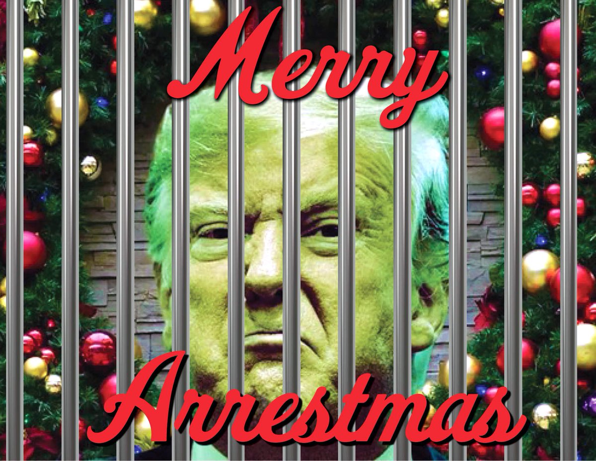 MerryArrestmas's tweet photo. 🥳 MERRY ARRESTMAS EVE! 🎉
🎶 Silent Indict, Holy MF Indict❗
All is Tha Bomb 💣 All is bright ✨
Round yon Porn Star⭐ & DA Bragg, 🏛️
Holy Extradition so tender & mild... 🎶
#IndictmentDay #ArrestmasEve #ExtraditeTrump #ArrestTrump
#ArrestTrumpNow #Indictment #Arrestmas https://t.co/4xkPqQtEMR