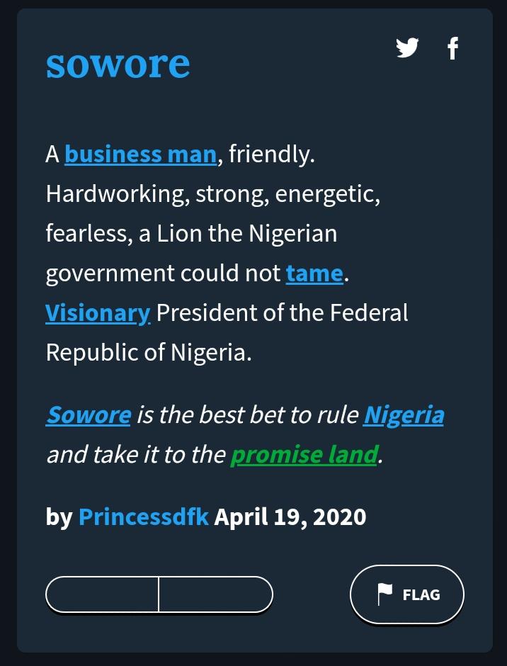MD_Uzorma's tweet photo. 𝐒𝐎𝐖𝐎𝐑𝐄 𝐈𝐒 𝐂𝐎𝐌𝐈𝐍𝐆🌅

Our Champ 🇳🇬 @sowore is coming https://t.co/iYHJnLrJXv