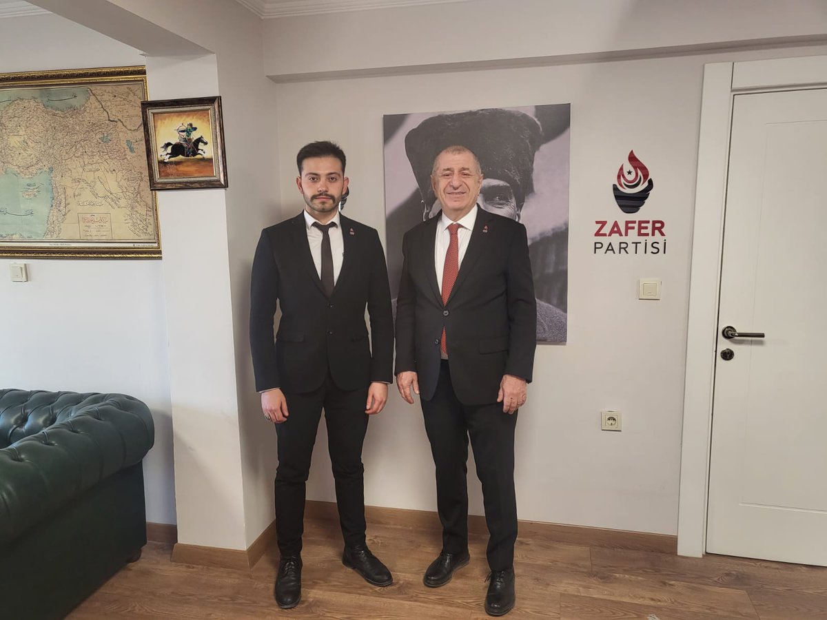 Türkiye Cumhuriyetinin kurucu fikriyatı olan, Türk milliyetçiliğini meclise taşımak için, Afyonkarahisa'da  Zafer Partisinden 28. Dönem milletvekili aday adayı oldum. Türk milletinin sorunlarını biliyoruz. Çözümlerini de biliyoruz. ⬇️
#ZaferPartisi 
<a href="/umitozdag/">Ümit Özdağ</a> 
<a href="/zafergenclik03/">Zafer Partisi Afyonkarahisar İl Gençlik Kolları</a>