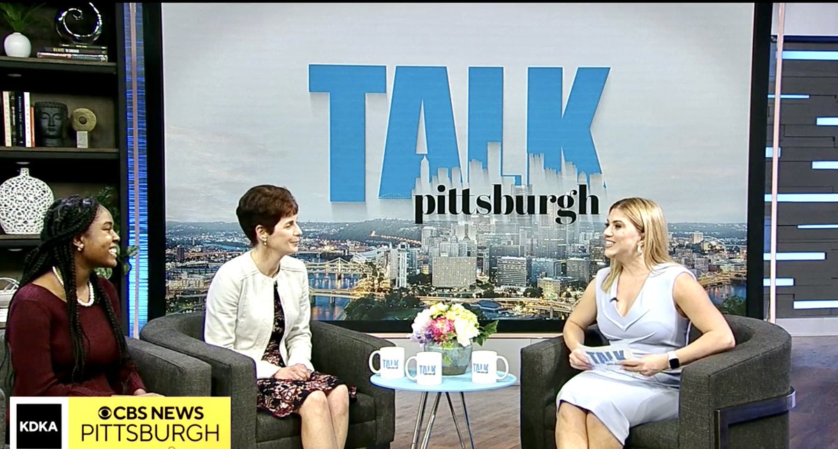 Our CEO <a href="/TalphaHarris/">Talpha Harris</a> was on <a href="/KDKA/">KDKA</a>‘s new series Talk Pittsburgh to talk business and entrepreneurship with the Center for Women's Entrepreneurship at Chatham University!

Check out the segment here lnkd.in/dV6WKehM #WomenInBusiness #Entrepreneur #blacktech