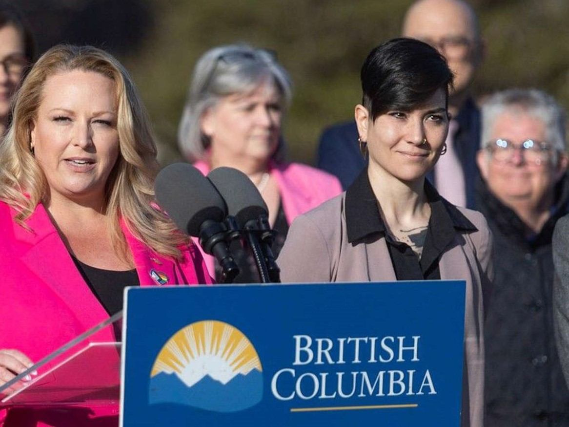 Today, we were invited to speak at the BC Legislature Raising of the Flag ceremony to mark Trans Day of Visbility. 'Visibility is not the end goal. It's a tool we use' - Alex DeForge (they/them) Manager of Programs. View full ceremony youtube.com/watch?v=OSjFnQ…