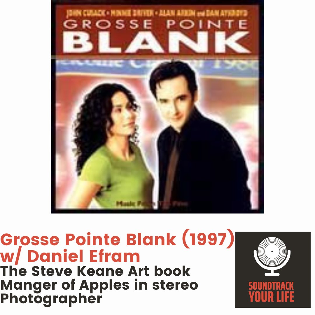 Soundtrack Your Life 🎬 (@soundtrackcast) on Twitter photo EPISODE 73
Daniel Efram is our guest this week to talk about George Armitage's 1997 film, Grosse Pointe Blank
WE DISCUSS
- This witty dark comedy
- The Joe Strummer infused soundtrack
- The awesome @SteveKeaneBook that Daniel has put together via <a href="/TractorBeamPub/">The Steve Keene Art Book / Order Now!</a> EPISODE 73
Daniel Efram is our guest this week to talk about George Armitage's 1997 film, Grosse Pointe Blank
WE DISCUSS
- This witty dark comedy
- The Joe Strummer infused soundtrack
- The awesome @SteveKeaneBook that Daniel has put together via <a href="/TractorBeamPub/">The Steve Keene Art Book / Order Now!</a>