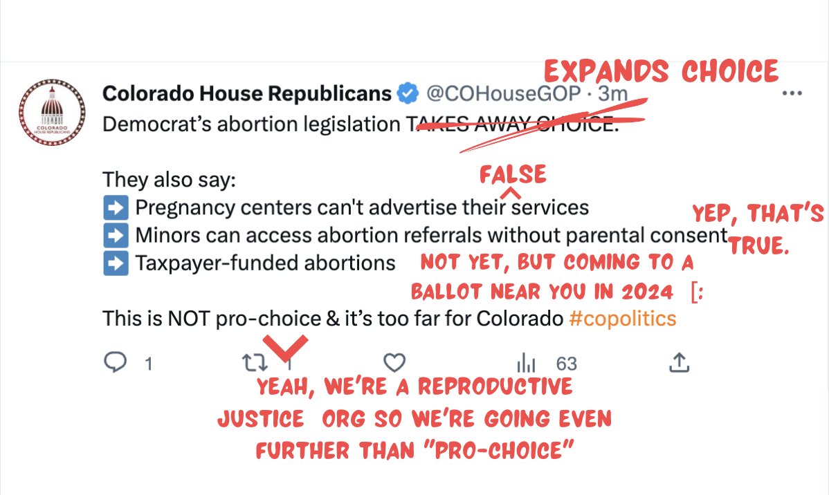 colorlatina's tweet photo. Hey CO House GOP, we fixed that for you. 

#SafeAccess4CO https://t.co/QDKaCTqLma