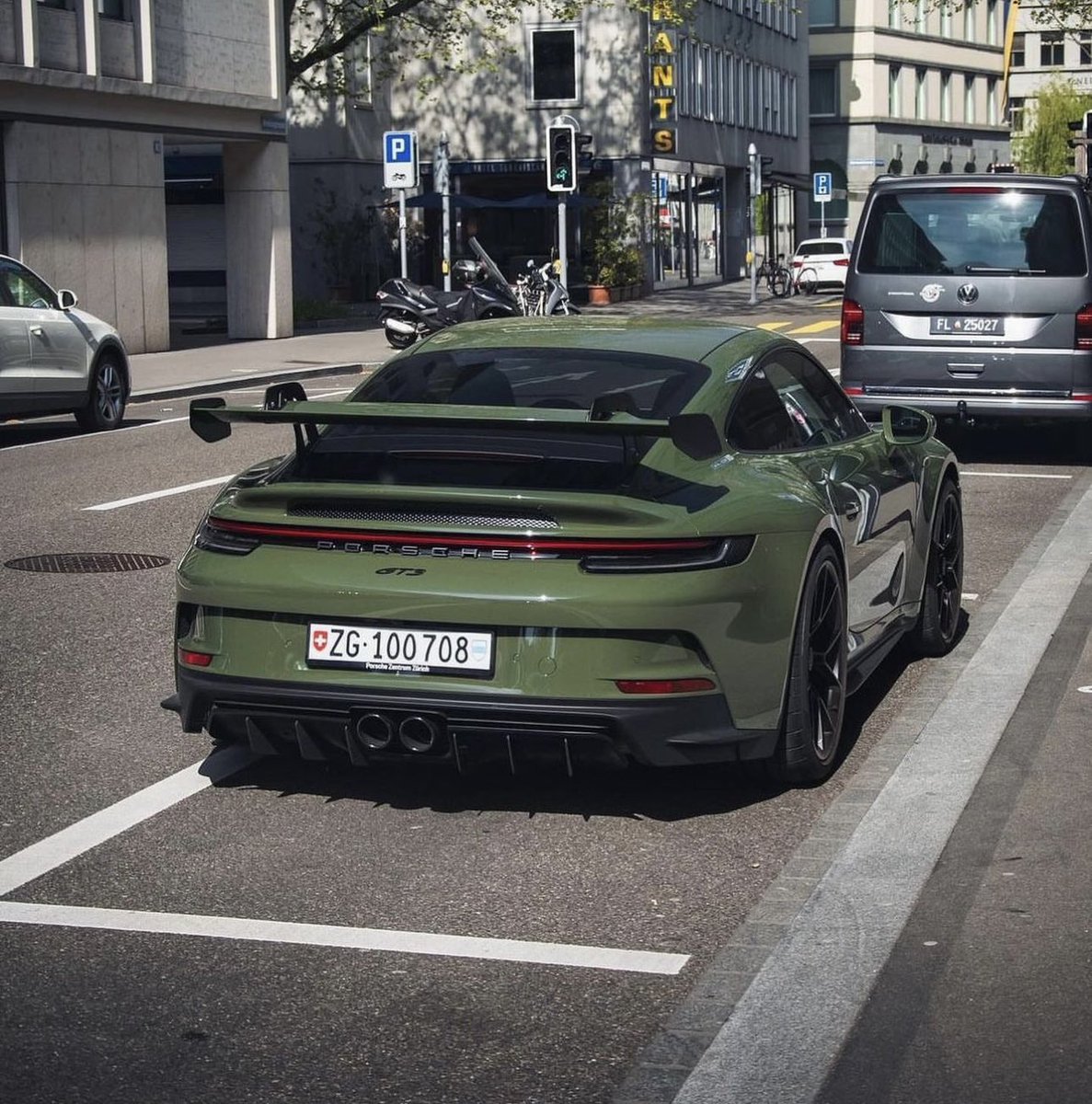 Porsche Club on Twitter "PainttoSample Nato Olive 992 GT3"