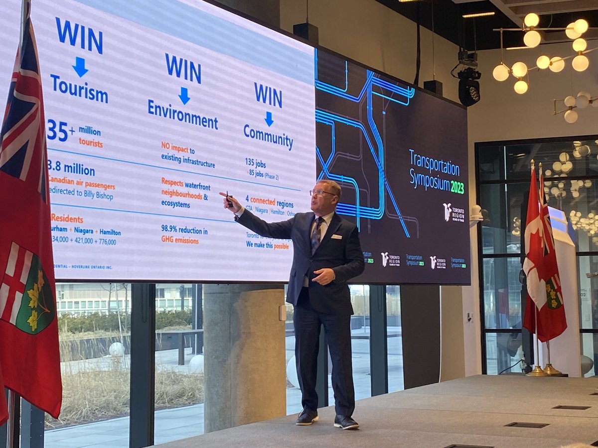 Hoverlink’s Hovercraft Innovation connecting communities on the Greater Golden Horseshoe! A wine for tourism, environment and community!