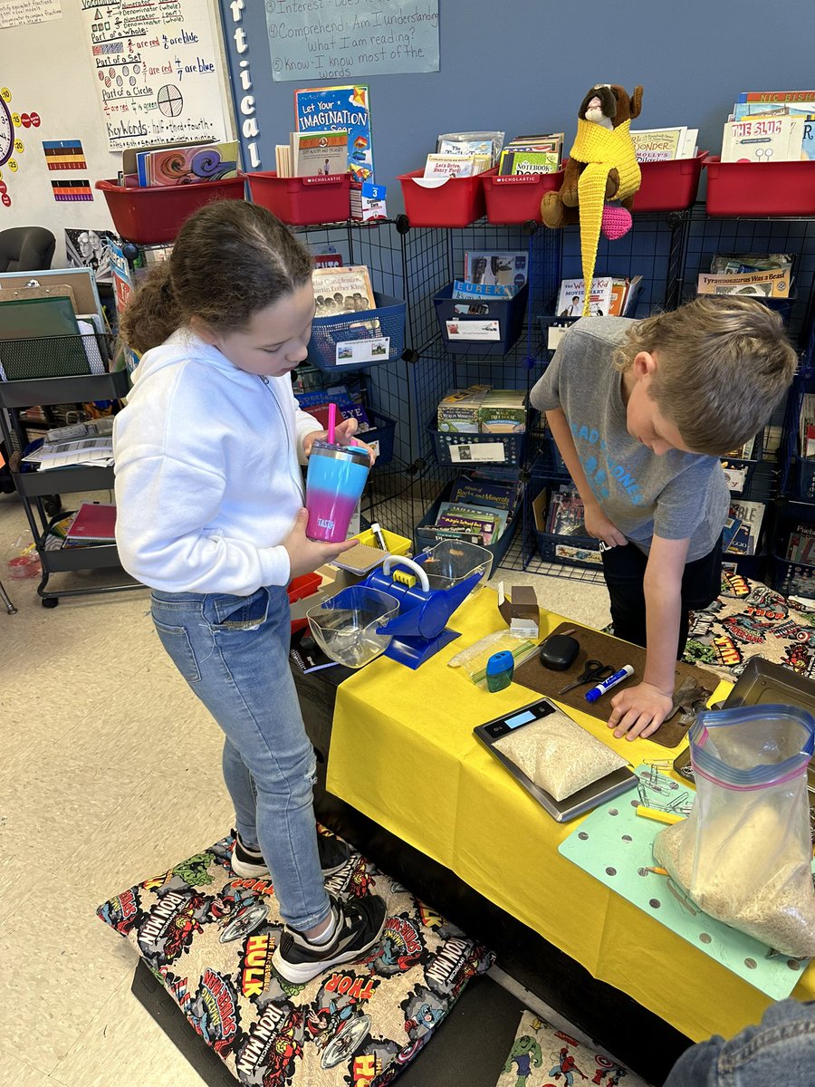 After much review, we started to explore measurement. <a href="/SedgeGardenES/">Sedge Garden Elementary</a>