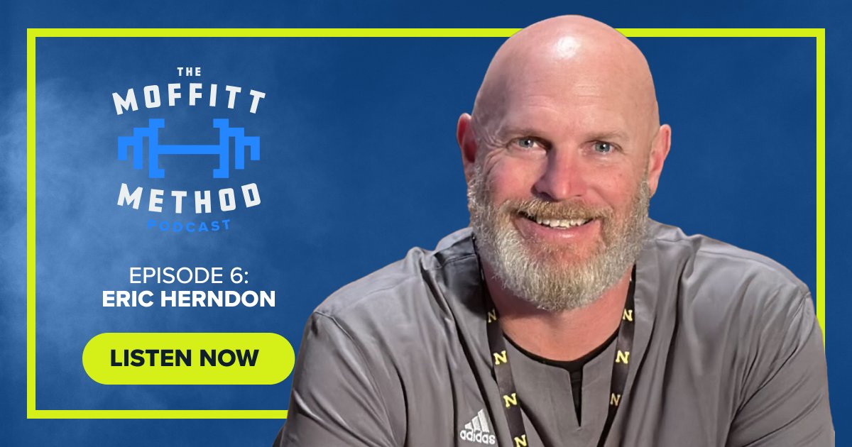 Our newest episode is live! Join us as we chat with Coach Eric Herndon from Neville High School about his teaching experiences. We'll even discuss his past experiences and insights about his career and personal life. #highschoolathletes #sportspodcast

themoffittmethod.fit/podcasts/
