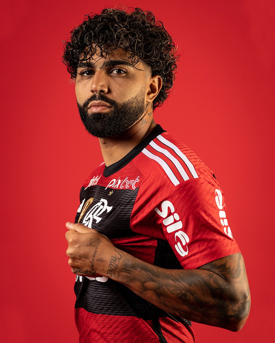 LibertadoresBR's tweet photo. 💪🏆 Ele tem a @GloriaEterna no sangue!

❤️🖤 @gabigol @Flamengo 

🔜 CONMEBOL #Libertadores 2023 https://t.co/pb40VaXGst