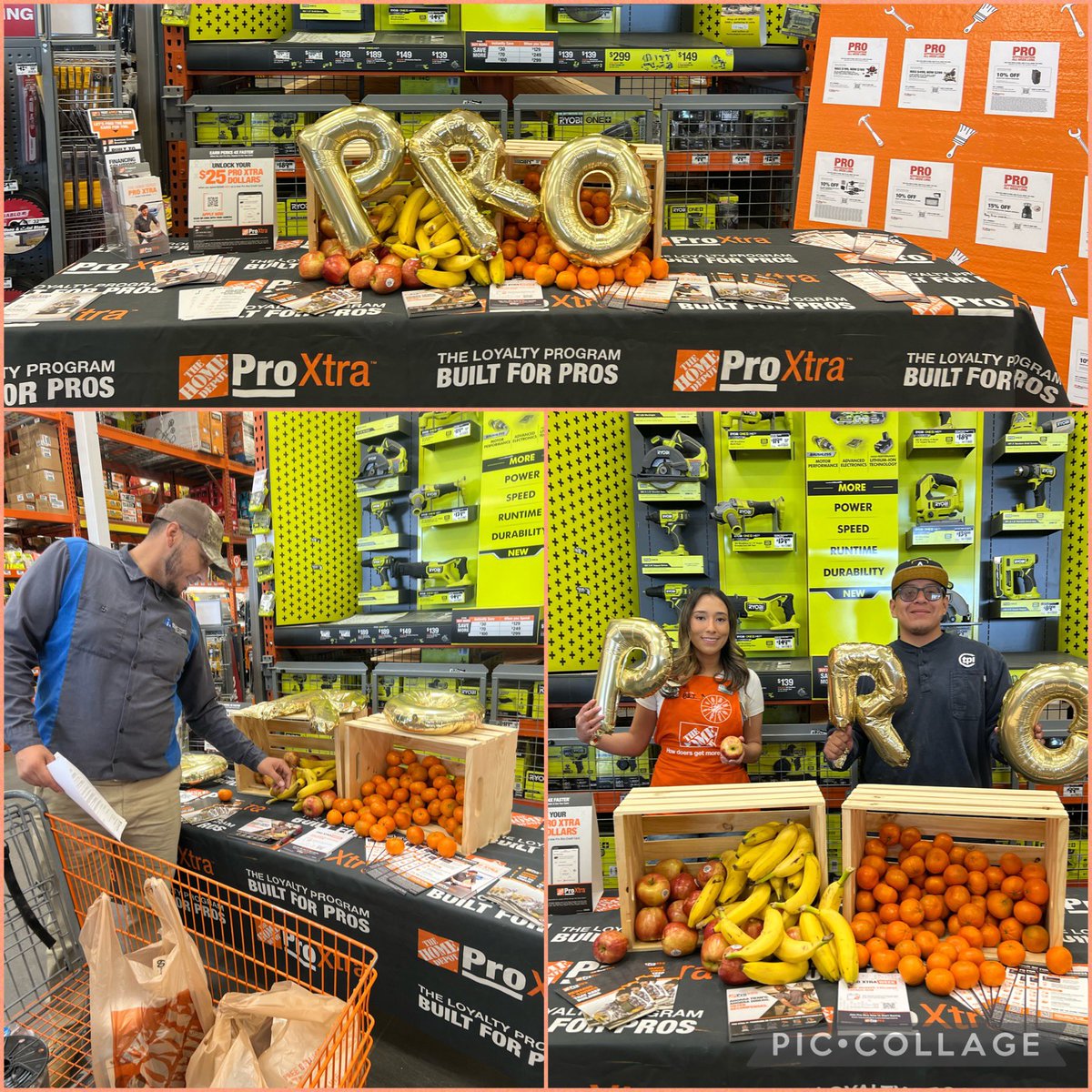 Let’s keep our PROs healthy!! ✨🍎🍊🍌✨ #proxtra #proappreciationweek #pros @Fuerstenberg15 @HomeDepot0523 <a href="/IsaacG_Garcia/">Isaac Garcia</a> <a href="/e_tindal3505/">E tindal</a>
