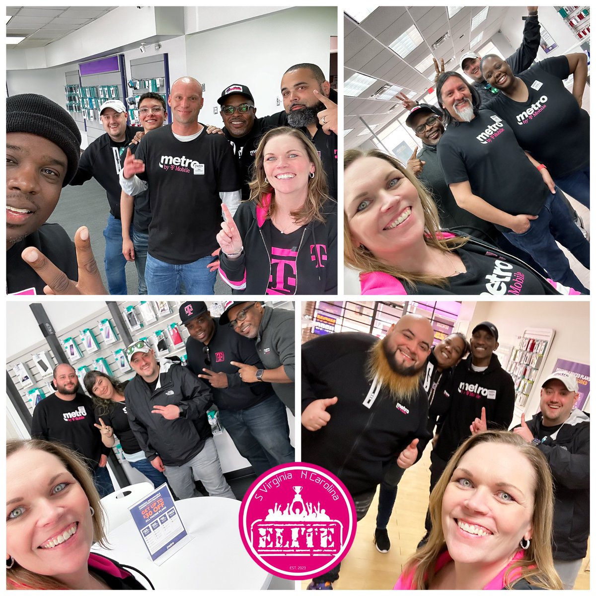 What an amazing few days in our VaBeach/Peninsula stores! These guys are ready to influence, make an impact and elevate!  #TeamElite #SoVANC #ExpressStores #BeINTENTIONAL Thank you, KC, for an always inspiring and FUN time in the field!
