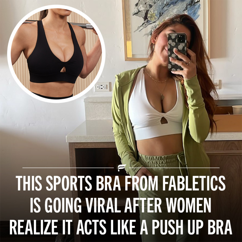 Oasis Twist-Front Sports Bra Fabletics