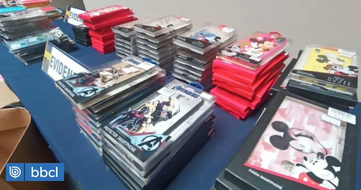 Incautan más de $100 millones en productos falsificados desde un local del centro de Antofagasta buff.ly/3G5uk74