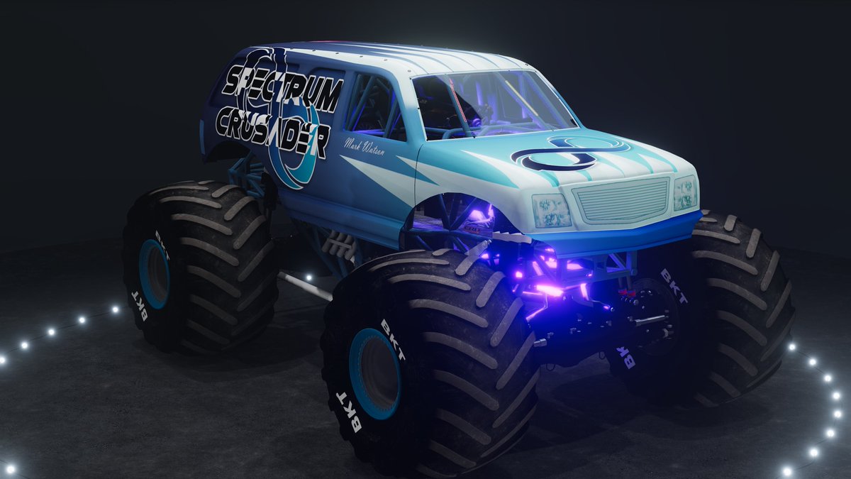 mitchelmax's tweet photo. Everyone I would like to introduce my new monster truck spectrum crusader #Monstertruck https://t.co/ITKXISCp0J