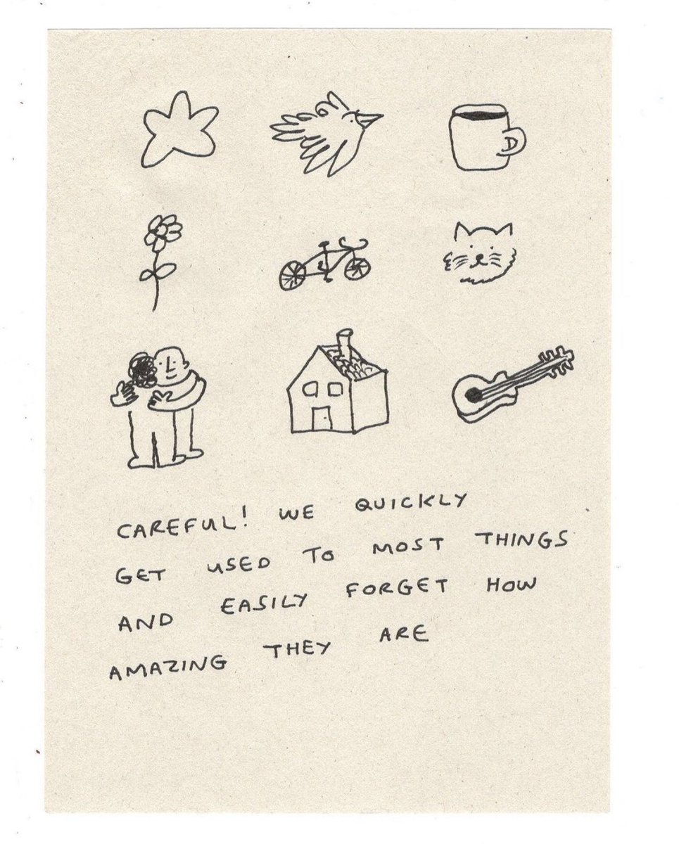 It’s often the simple things.