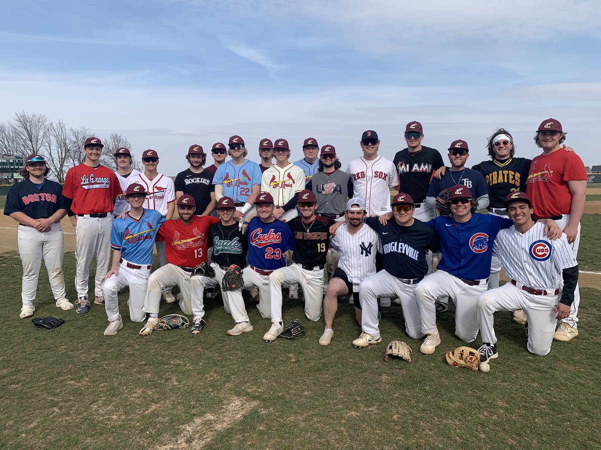 The Red Devils busted out the jerseys today to celebrate Opening Day!