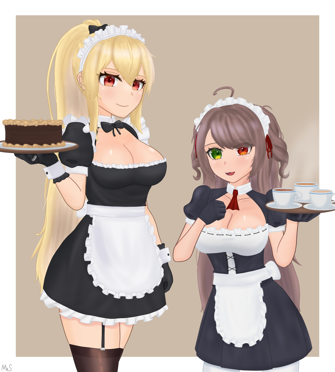 TheMrSomething's tweet photo. SV-98 and SSG 3000 Maid Duo #girlsfrontline #소녀전선 #ドールズフロントライン #SV-98(ドールズフロントライン) #SSG3000(ドールズフロントライン) #maid #メイド https://t.co/4LBdQ31kuk https://t.co/1oV6ydk7Rf