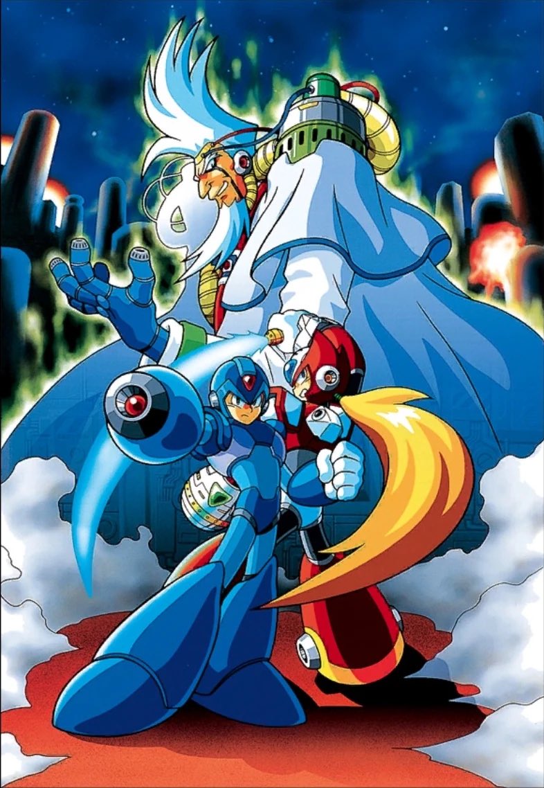 MODEUS77's tweet photo. Mega man X3 - Official Art https://t.co/IBD71baxnY