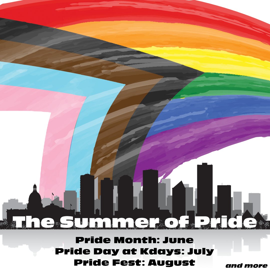 2023 will be a Summer of Pride. 
June is Pride Month, July features Pride Day @ K-Days and August is PrideFest.

For more info click the link in our Bio 🏳️‍🌈🏳️‍⚧️

#yeggay #yegpride #edmontonpride #yegqueer
