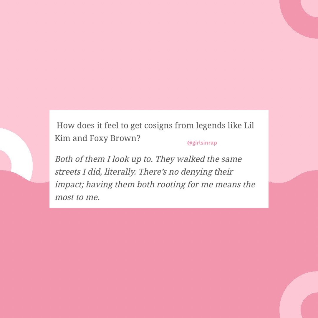 The Female Rap Room on Twitter: ".@LolaBrooke718 speaks on being